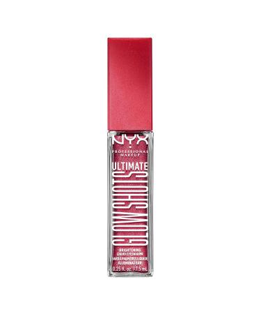 NYX Ultimate Glow Shots Liquid Eyeshadow - Raspberry Rave | Long-Lasting Shimmer with Vitamin C - Buy Online on SooperMarket.com