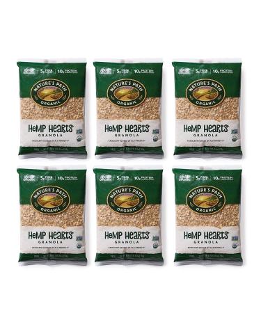 Nature's Path Organic Hemp Hearts Granola - 1.65 lbs (Pack of 6) | Non-GMO, Whole Grains, 10g Plant Protein, Omega-3 Flax Seeds - Buy Online on SooperMarket.com