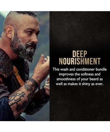Buy Radiance Beard Wash - Viking Storm | Nourishing & Softening for Men - The Beard Struggle | 8 Fl oz - International Shipping Available - Buy Online on SooperMarket.com