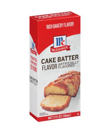 McCormick Cake Batter Flavor, 2 fl oz