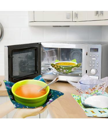 Bowl Cozy Template Set with 3 Sizes and Cutting Ruler - Sewing Pattern, 40 Pins, User Manual Included - Buy Online on SooperMarket.com