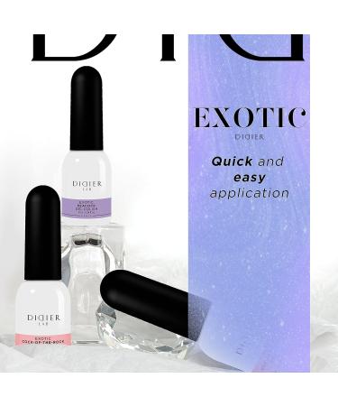 Didier Lab - Premium Gel Nail Polish Exotic - Peacock - Gel Nail Varnish - Nail Art - Long-Lasting High Gloss Wear - Easy to Apply - Gel Nails - Rich Pigment - UV/LED - Chip Resistant - Buy Online on SooperMarket.com