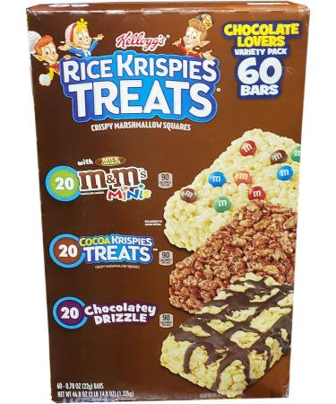 Kellogg's Kellogg's Rice Krispies Treats Variety Pack (60 X 0.78 Ounce )Total Net Wt (46.8 Ounce ),
