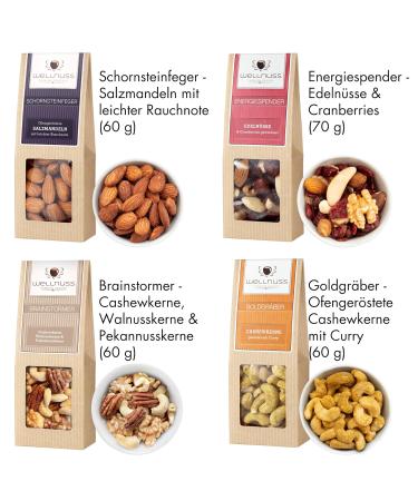 Wellnuss Ladiesnight Premium Gift Set for Women | Vegan Nut Snacks in Birch Wood Box | Perfect Gift Idea for Girlfriend Mother & Sister - Buy Online on SooperMarket.com