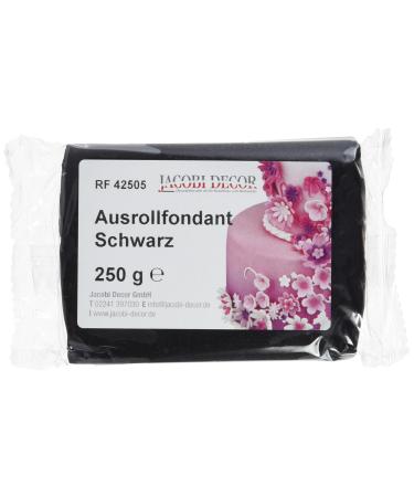 Cake Company Fondant black pack of 4 (4 x 250 g)