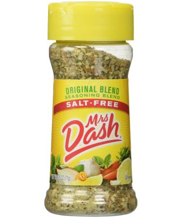 Mrs. Dash ORIGINAL BLEND Salt-Free Seasoning 2.5oz (2-pack)