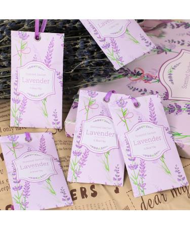 SCENT-HI Premium Lavender Fragrance Bags - 14 Bags for Clothing Drawers Cupboards Rooms Wardrobe & Cars | International Shipping Available - Buy Online on SooperMarket.com