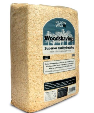 Pillow Wad - BALE WOODSHAVINGS - 3.6KG x2