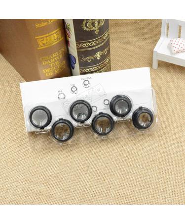 Headband LED Lights Magnifier Eye Glasses Watch Repair Loupe Jeweler Glass 10X 15X 20X 25X for Household Headband Magnifier with Led Light for Jewelry - Buy Online on SooperMarket.com