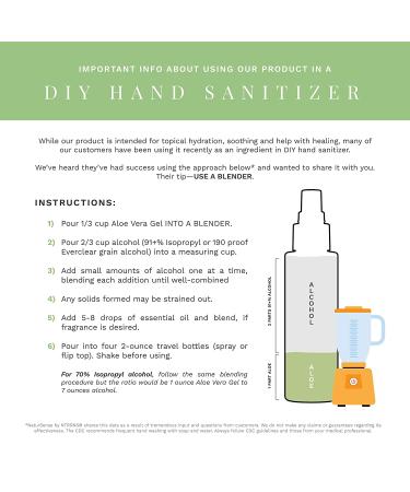 NaturSense Organic Aloe Vera Gel - USDA Certified for Face, Hair, Sunburn, Acne, Razor Bumps, Psoriasis, Eczema, Dry Skin - 12 oz - Buy Online on SooperMarket.com