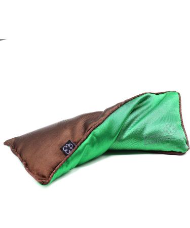 Dream Essentials Lavender & Flax Filled Eye Pillow - Forest Green | Relaxation and Sleep Aid - Buy Online on SooperMarket.com