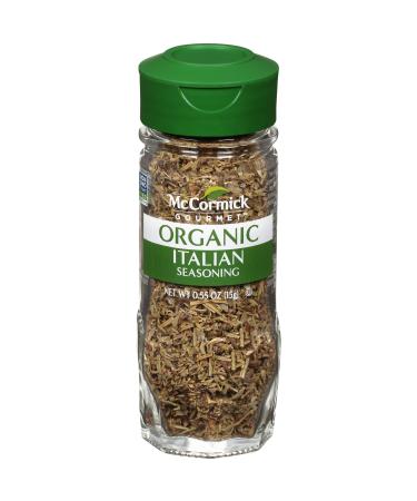 McCormick Gourmet Organic Italian Seasoning, 0.55 oz
