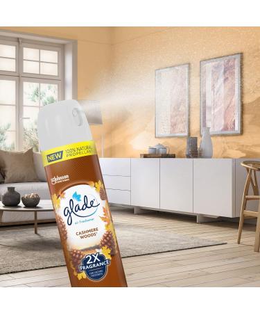 Glade Cashmere Woods Room Spray 8.3 oz - Pack of 6 | Long-Lasting Air Freshener - Buy Online on SooperMarket.com
