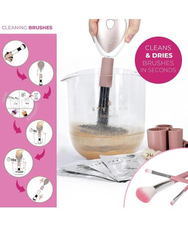 STYLPRO 2in1 Makeup Brush & Sponge Cleaner and Dryer Machine - Set of 2 - Buy Online on SooperMarket.com