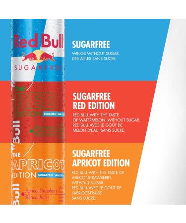 Red Bull Energy Drink Sugar Free 250 ml (4 pack) 250ml (Pack of 4) - Buy Online on SooperMarket.com