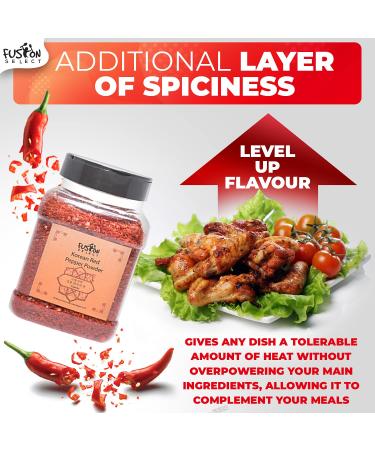 Fusion Select Korean Premium Non-GMO Gluten Free Red Chili Pepper Flakes Powder - Gochugaru for Kimchi Seasoning 6 Oz - Buy Online on SooperMarket.com