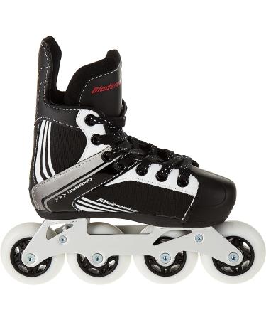 Adjustable Rollerblade Bladerunner Dynamo Jr Inline Hockey Skate | Black/Red | Size 4-7 - Buy Online on SooperMarket.com