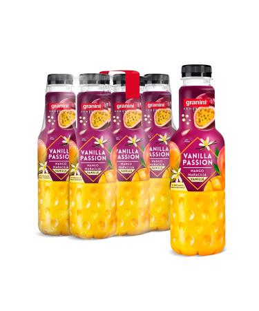 Granini Sensation Vanilla Passion (6 x 0.75l) 30% fruit mango apple maracuja vanilla party drink vegan lactose-free with a deposit