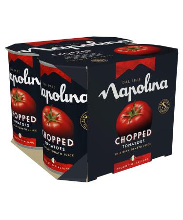 Napolina Chopped Tomatoes 4 x 400g 400 g