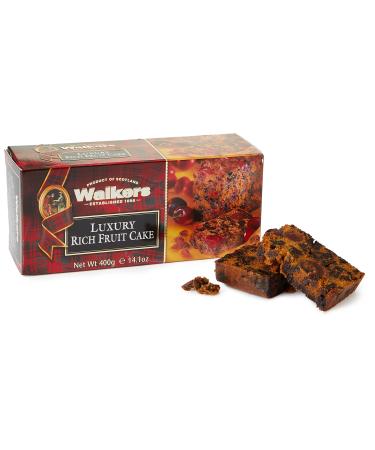 Walkers Luxury Rich Fruit Cake 400 Gram