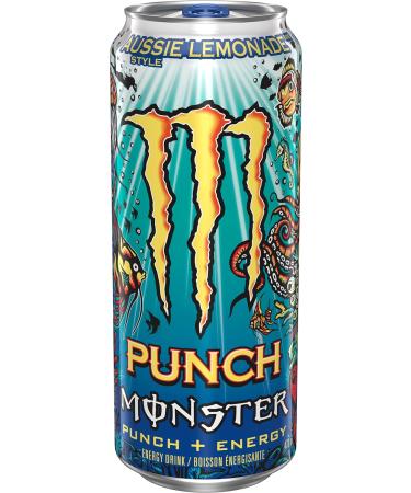 Monster Energy Punch Aussie Style Lemonade 473mL Cans Pack of 12 - Buy Online on SooperMarket.com