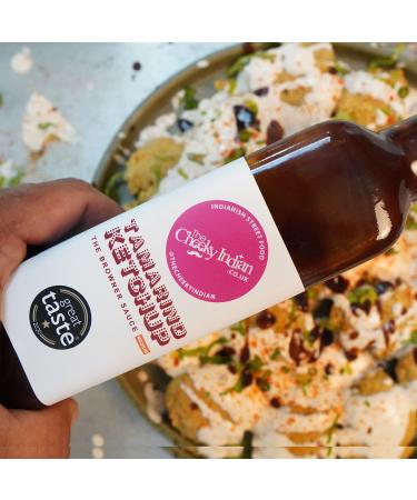 Cheeky Indian Tamarind Ketchup 220g - Organic, Sweet & Tangy Sauce for Marinades, Dips - Dairy & Gluten Free - Buy Online on SooperMarket.com