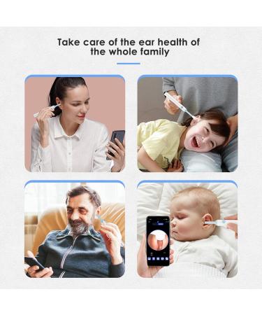 Earify Ear Wax Removal Kit with Camera and Light - Ear Wax Cleaner for Adults & Kids (White) - Buy Online on SooperMarket.com