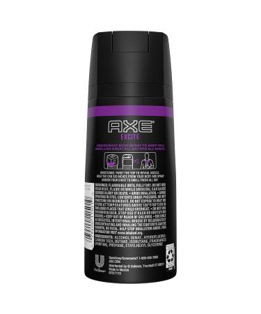 AXE Body Spray for Men Excite 4 oz (Pack of 2) - Long-lasting scent for all-day freshness - Buy Online on SooperMarket.com