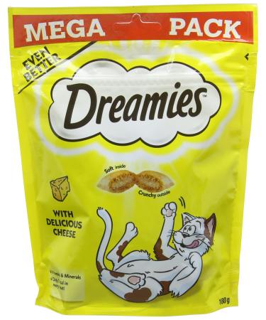 Dreamies Cat Treats With Cheese 180 g (Pack of 6)