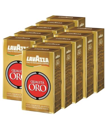 Lavazza Coffee Qualit ORO ground coffee beans (10 x 250g) Mocha 250 g (pack of 10)