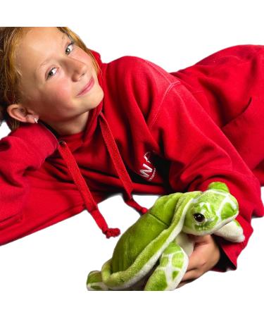 Deluxe Paws Plush Eco-Friendly Turtle Toy - 100% Recycled Materials - Buy Online on SooperMarket.com