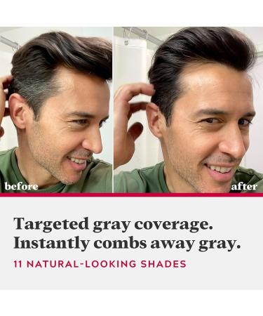 Just For Men Easy Comb-In Color - Light Brown A-25 | Effortless Hair Coloring for Men - International Shipping Available - Buy Online on SooperMarket.com