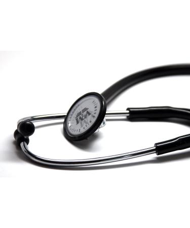 Buy New Professional One Sided Black Cardiology Stethoscope - Vilmark A | International Shipping Available - Buy Online on SooperMarket.com