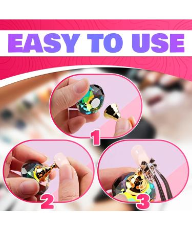 Nail Art Practice Stands - Magnetic Nail Tips Holders & Alloy Display Stands for DIY Manicure - International Shipping Available - Buy Online on SooperMarket.com