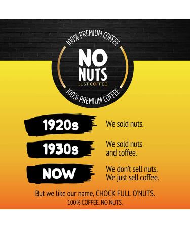 Chock Full o'Nuts Original Roast Ground Coffee - 30.5 Oz Can | Medium Roast Coffee Beans | Smooth & Full-Bodied Blend with Rich Flavor - Buy Online on SooperMarket.com