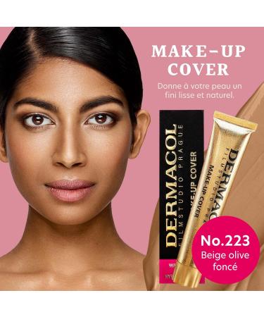 Dermacol Full Coverage Foundation  Liquid Makeup Matte Foundation with SPF 30 - Buy Online on SooperMarket.com