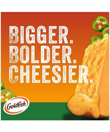 Pepperidge Farm Goldfish Mega Bites Cheddar Jalapeno Snack Crackers 5.9 oz - Spicy Cheesy Crackers - Buy Online on SooperMarket.com
