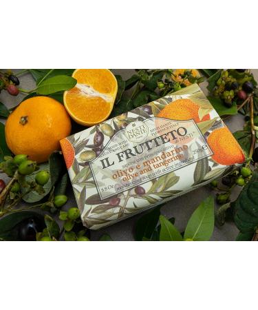 Nesti Dante Il Frutteto Olive & Tangerine Moisturizing Soap 250g/8.8oz - Buy Online on SooperMarket.com
