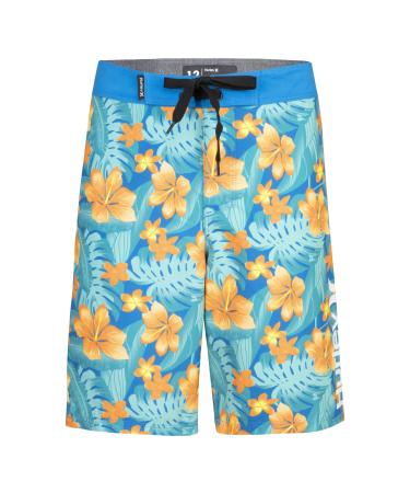 Hurley Boys Hrlb Cabana Boardshort Board-Shorts 16 Years Neptune Blue