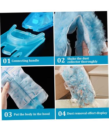 8 PCS Duster Refill Microfibre Dusters Refills Electrostatic Adsorption Dusting Tools with 1 Handle Duster Disposable Replacement Dusters for Cleaning Home Office Furniture Dusters for Clean - Buy Online on SooperMarket.com