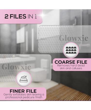 Hypoallergenic Glass Foot File - Dead Skin & Callus Remover | Gentle Exfoliation for Wet or Dry Skin - Buy Online on SooperMarket.com