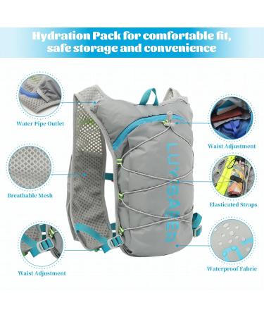 Shop Aedcbaide Women & Men's Running Vest with Hydration Bottle - Ultra-Echo Trail Running Gear - Buy Online on SooperMarket.com