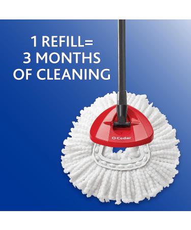 O-Cedar EasyWring Spin Mop Refill 3-Pack - Standard EasyWring Replacement - Buy Online on SooperMarket.com