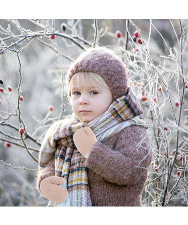 QKURT 3 Pairs Toddler Mittens - Lined Fleece Thermal Kids Gloves for 3-5 Years Old Boys and Girls - Buy Online on SooperMarket.com