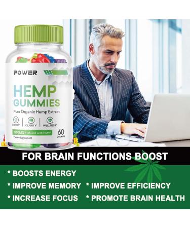 Power Gummies Hemp Multivitamin - 60 Gummies - Buy Online on SooperMarket.com