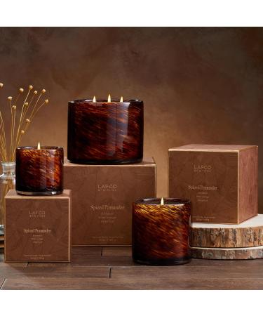 LAFCO New York Spiced Pomander Holiday Candle 2024 | 15.5 oz 90-Hour Burn Reusable Hand Blown Glass | Made in USA - International Shipping Available - Buy Online on SooperMarket.com