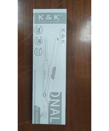 Buy K&K Mini Smooth Iron - Professional Hair Styling Tool for Short Hair Beards & Ponies | Fast Heating Adjustable Temp Titan Low Iron - Buy Online on SooperMarket.com