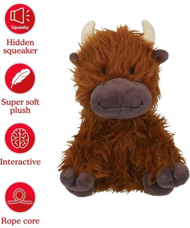 Rosewood TOUGH ROPE CORE COW Rope Core Cow Brown One Size (Pack of 1) - Buy Online on SooperMarket.com