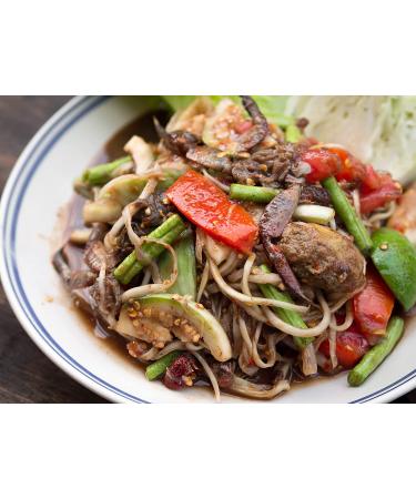 Mum Fermented Fish Sauce (Nam Pla Ra Dak Plara) 350ml (2 Pack) - Authentic Asian Papaya Salad Dressing and Seasoning from Thailand - Ships from USA - Buy Online on SooperMarket.com