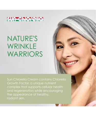 Sun Chlorella Cream Face Moisturizer - Deep Hydration & Anti-Aging - Natural Skin Care for Radiant Glow - Paraben Free 1.58oz - Buy Online on SooperMarket.com
